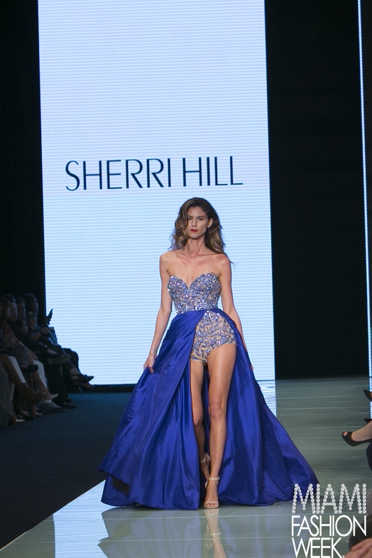 sherri hill bodysuit dress